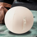 Pallitekk Pallikate Fitness Kokkupandav Koduseks Kasutamiseks Assi Kuulidega Beige 75cm