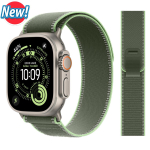 Trail Loop Rihm Apple Watch Ultra 3 2 jaoks b&auml;nd 49mm 46mm 44mm 40mm 45mm 41mm 42mm Correa K&auml;ev&otilde;ru iWatch Series 11 10 SE 2028 44 45 46 49 mm black