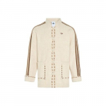 Adidas Originals Hiina Uusaasta FW25 Kootud Jakk KR5065 Unisex Aasia Suurus EU XL beež