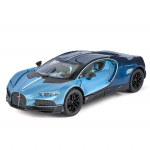 1/24 Bugatti Tourbillon Superauto Sulamist Autopilt Heli ja Valgusega T&otilde;mba Tagasi Laste M&auml;nguasi Kollektsioneeritav S&uuml;nnip&auml;evakingitus sinine