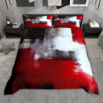 Homewish Akvarell Ombre Esteetiline Tekikoti Komplekt 2 tk/3 tk Graffiti &Otilde;limaaliga Voodipesukomplekt Moodne Gradiendiga Voodikomplekt EU Single(135*200cm)3pcs