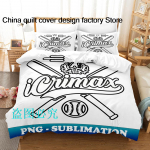 Burgerpommes Icrimax Voodipesukomplekt &Uuml;heinimese Twin T&auml;iskasvanu Queen King Suuruses Voodikomplekt Laste Magamistoa Tekikoti Komplektid Anime Voodilina Komplekt EU Single(135*200cm)3pcs