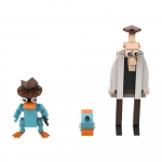 Gobricks MOC Phineas ja Ferb Tellistest Mudel Perry nokkloom Dr. Heinz Doofenshmirtz Klotsid M&auml;nguasjad Kingitused