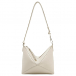 Loewe Fold Eemaldatav Reguleeritav &Otilde;larihm Nahast Crossbody Sidurikott Naiste kotid Valge C510PT1X01-3006 Basic Set (Bag+Dust Bag)