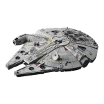 BANDAI SPIRITS Star Wars Millennium Falcon The Rise of Scale Plastikmudel (Star Wars Skywalker) 1/144 Eelv&auml;rvitud