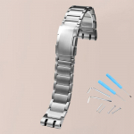 22 titaanist sulamist kellarihm meeste aksessuaarid N&otilde;gus ja kumer liides K&auml;ev&otilde;ru kellarihm Tissot T-Race seeria T115417A jaoks 22mm h&otilde;be