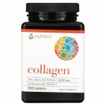 Youtheory, Kollageen, 6 000 mg, 290 tabletti