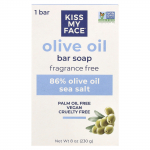 Kiss My Face, oliivi&otilde;liga seep, l&otilde;hnavaba, 8 untsi (230 g)