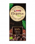 Orgaaniline tume &scaron;okolaad 100% kakaod Ei lisatud suhkrut 100g - Torras