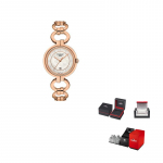 TISSOT Flamenco kollektsiooni kvartsliigutusega naiste k&auml;ekell 26mm p&auml;rlmutterv&auml;rvi sihverplaat T094.210.33.116.01 Regular Watch Box
