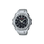 CASIO G Shock GST S110D 1A GST-S110D-1A Silver Strap
