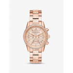 Michael Kors Bryant Pav&eacute; Tekstuuriga Roosakuldse Tooniga K&auml;ekell MK6598 roosa kuldne v&auml;rv