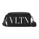 Valentino Eemaldatav Reguleeritav &Otilde;larihm T&otilde;mblukuga Sulgemine Nahast &Otilde;la Crossbody Kott Meeste kotid Must 4Y2B0704WJW0NI Basic Set (Bag+Dust Bag)