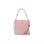 Coach Mollie pandlakinnitusega nahast &auml;mbrikujuline kott Naiste k&auml;ekotid Roosa CF433-IMV7Z Basic Set (Bag+Dust Bag)