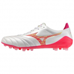 Mizuno MORELIA NEO IV ELITE AG Kunstmuru Kerged Jalgpallikingad Unisex Valge Roosa P1GA263364 40