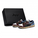 Jordan Air Jordan 1 Vintage Korvpallijalatsid Meeste Madalad Must/Valge/Punane/Sinine/Pruun IH0648-141(Team80-S-BOX) 44
