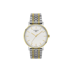 Tissot Lovely seeria kvartsmehhanismiga 30 meetrit veekindel k&auml;ekell 38 mm valge sihveralaga roostevabast terasest korpus roostevabast terasest k&auml;ev&otilde;ru T109.410.22.031.00 White Dial