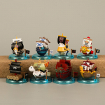 8 tk/komplekt One Piece Thousand Sunny Piraadilaev Nukk Merev&auml;gi Going Merry Minilaev GK Mudel Kogumism&auml;nguasjad Lastekingitused