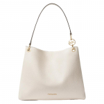 Michael Kors kuldse riistvaraga karedast nahast kott naistele kreemjas 35T5G8WE6L-289 Basic Set (Bag+Dust Bag)