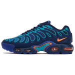 Nike Meeste Air Max Plus Drift Kesk&ouml;ine Sinine Meeste Tossud Sinised T&auml;is-Oranžid FD4290-400 44