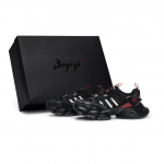 Adidas XLG RUNNER DELUXE Libisemisvastased Kulumiskindlad Madalad Jooksusaapad Unisex Must Punane H&otilde;bedane JQ2974(Team80-S-BOX) 43⅓