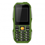 Eakatele m&otilde;eldud telefon, kahe SIM-kaardi pesa, tugev taskulamp, selge kaamera, pikk ooteaeg, mitmekeelsed h&auml;&auml;lk&otilde;ned, multifunktsionaalne, suured nupud, miniatuurne mobiiltelefon roheline