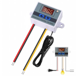 XH-W3001 1500W 220V Digitaalne LED temperatuuriregulaator Termostaadi juhtl&uuml;liti Veekindla sondiga Vahemik -50-110C CN