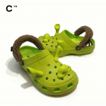 Crocs Classic Lastejalatsid Unisex Sandaalid & Pl&auml;tud 36-37(M4W6) roheline