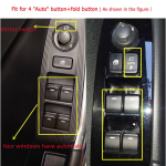 Auto Automaatne Akna Sulgemis- ja Avamis-K&uuml;ljepeegli Kokkupakkimise Komplekt Mazda 3 Axela CX-4 CX-3 Mazda 2 2014-2019 jaoks 12V