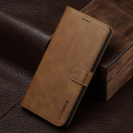 EUCAGR Luksuslik Magnetiline Klapp-rahakott PU Nahast Telefonikate Xiaomi 17T Pro jaoks P&otilde;rutuskindel Kaardihoidja Kate Kaardid Xiaomi 17TPro jaoks Xiaomi 17T khaki