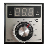 ABBP-Uus TEL72-9001X 220V 380V 0-400 ℃ Elektrooniline termostaat Temperatuuriregulaatori instrument Gaasi- ja elektriahju jaoks