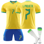 22/23 nr 7 L.Paqueta Brasiilia s&auml;rk XXL yellow