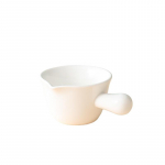 Keraamiline kohupiimakann k&auml;epidemega V&auml;ike piimakann Praekastmekann Piimavoolik nokaga tass &Uuml;mmargune suhkrutoos Kohvit&ouml;&ouml;riistad valge