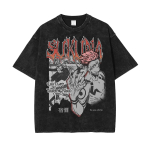Ryomen Sukuna Anime Jujutsu Kaisen Harajuku Vintage Pesitud T-s&auml;rk Puuvillane Meeste Streetwear &Uuml;le suurusega Naiste L&uuml;hikeste varrukatega S mitmev&auml;rviline