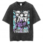 Neon Genesis Evangelion Unit-01 Manga Paneel Vintage Pesuga T-s&auml;rk 2026 Suvi &Uuml;lem&otilde;&otilde;tmeline Streetwear Graafiline T-s&auml;rk Meestele Naistele S