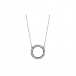 Pandora S&auml;delev Ring 925 H&otilde;bedast Kaelakee Naistele 590514CZ-45 h&otilde;be