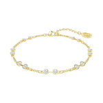 Swarovski personaliseeritud disain#&otilde;nnekristalli k&auml;ev&otilde;ru, sama stiil meestele ja naistele, kuld 5734677 kuld