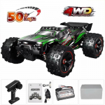 1:16 85KM/H V&Otilde;I 50KM/H 4WD RC Auto LED-iga Puldiautod Kiire Drift Monster 4x4 Veoauto Lastele vs Wltoys 124017 M&auml;nguasjad