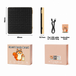 Nutikas LED-kujundushelme tahvel, rakenduse mustrijuhendiga pegboard DIY kunst ja k&auml;sit&ouml;&ouml;, loominguline piksli m&auml;nguasi, algajate s&uuml;nnip&auml;evakingituse komplekt black