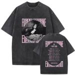 Vintage Pesu Florence The Machine Everybody Scream Tuur 2026 T-s&auml;rgid Meeste Naiste Gooti Hip Hop Punk L&uuml;hikeste Varrukatega T-s&auml;rk S gray