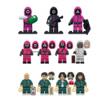 (11tk-A) 20 TK M&auml;ngufiguurid Ehitusklotsid Anime Minifiguurid M&auml;nguasi