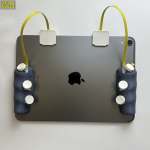 DIY 3D Prinditud Mobiilne PUBG M&auml;ngukontrolleri Padi Tahvelarvuti 6 S&otilde;rmega M&auml;ngujuhthoob K&auml;epide Gamepad P&auml;&auml;stik Pulse Shooting Free Fire black