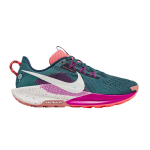 Nike React Pegasus Trail 5 Armory Navy Vivid Grape Green Frost Phantom 40 gray