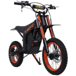 Y01 3000W elektriline maastikumootorratas 48V30Ah aku &otilde;lipidur kiirus 55 KM/h s&otilde;iduulatus 50KM h&uuml;draulilised pidurid 14-tollised rehvid Ebike 3000W 48V 30AH must