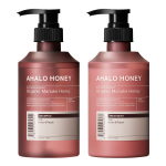 Ahalo Honey Hydro Repair &Otilde;rn &Scaron;ampoon Juuksehoolduskomplekt & & (450 ml kumbki) pink