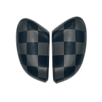 2 tk/komplekt Must lipp Auto kere V&auml;limised tahavaatepeegli katted MINI COOPER U25 F66 F65 F67 jaoks Autotarvikud cnjaw55 For U25 F65 F66 F67 black