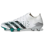 adidas Predator Freak.1 L Fg Eqt Jalgpalli Spordijalatsid Valge/Roheline/Must GW0749 41⅓