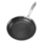 316 roostevabast terasest praepann, mitmekihilise p&otilde;hjaga, universaalne, ei kleepu, kergesti puhastatav, praepann induktsioonpliidile, gaasipliidile, 20cm/7.9in gray