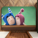 Multikas O-Oddbods P&otilde;randamatt Pehme Flanell Sissep&auml;&auml;su Uksematt Libisemiskindel Imav Vannitoa Magamistoa P&otilde;randamatt 120x160cm