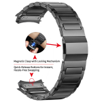 L&otilde;hedeta Titaanist K&auml;ev&otilde;rud Magnetilise Pandlaga Rihmad Huawei Watch GT 6 Pro 46mm jaoks Luksuslik &Auml;ri K&auml;ev&otilde;ru Rihmad Correa Pulseira for Huawei GT6Pro 46 gray